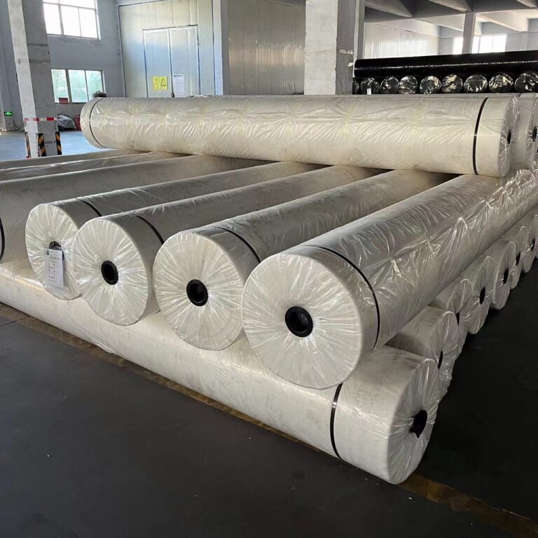 roll package for nonwove geotextile
