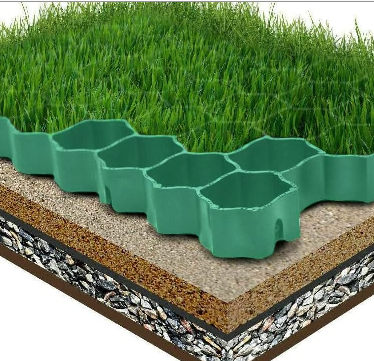 plastic grass grid