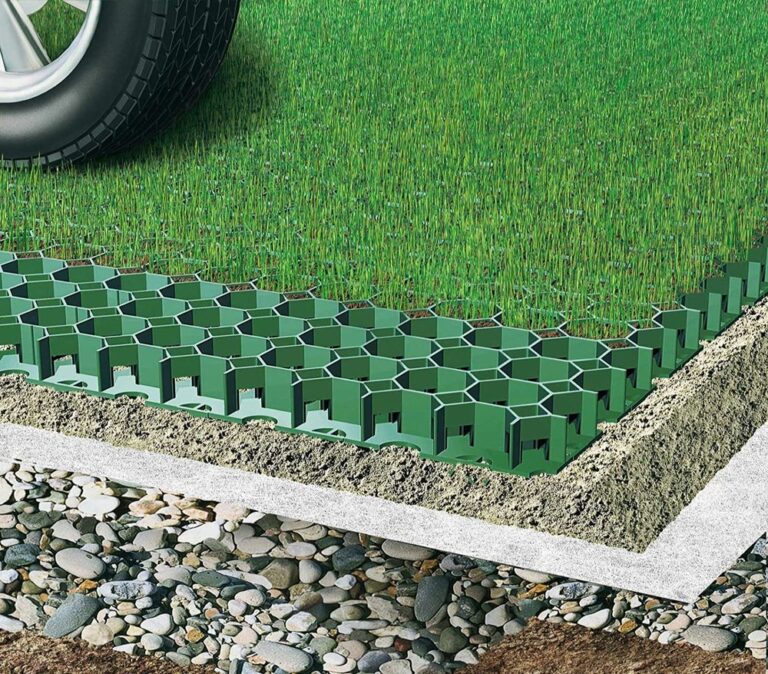 plastic grass grid pavers