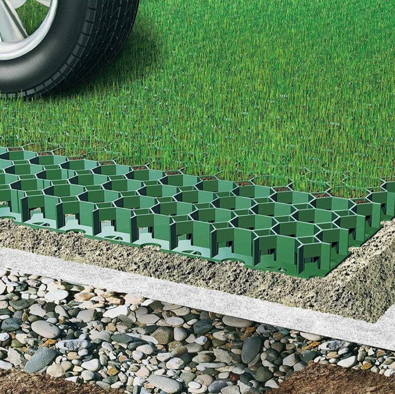 plastic grass grid pavers