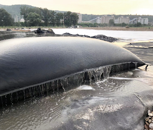 geotextile dewatering tube goebag